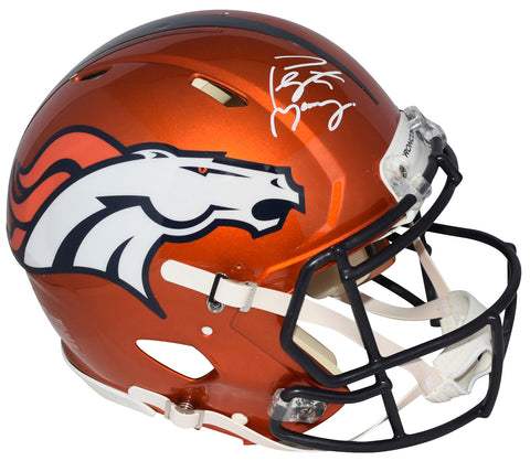 PEYTON MANNING SIGNED DENVER BRONCOS FLASH AUTHENTIC SPEED HELMET FANATICS