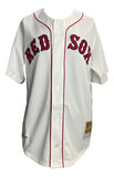 David Ortiz Signed Boston Red Sox M&N 2004 World Series Baseball Jersey BAS ITP