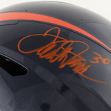 Terrell Davis Signed Denver Broncos Full Size Helmet (JSA) Super Bowl XXXII MVP
