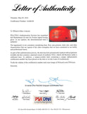 Muhammad Ali & Joe Frazier Signed Red Everlast Boxing Glove PSA/DNA #AA84100