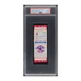 Roger Clemens Red Sox Autographed 1986 20 Strikeout Game Ticket w/ "20Ks" PSA