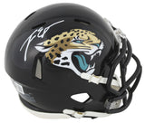 Jaguars Travis Etienne Jr. Authentic Signed Speed Mini Helmet W/ Case BAS