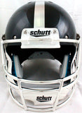 Barry Sanders Autographed Oklahoma State F/S Schutt Black Helmet-Beckett Holo