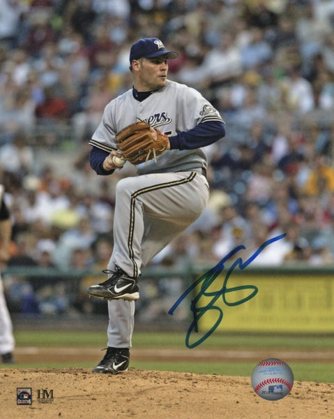 Milwaukee Brewers All Star Pitcher BEN SHEETS Signed 8x10 Photo #2 AUTO