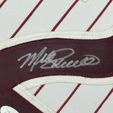 FRAMED Signed MIKE SCHMIDT 35x39 Philly Pinstripe Jersey JSA COA