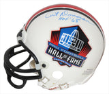 Raymond Berry John Mackey Lenny Moore Art Donovan Signed HOF Mini JSA 32941