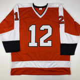 Autographed/Signed SIMON GAGNE Philadelphia Orange Jersey JSA COA Auto