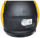 Marshall Faulk Autographed Los Angeles Rams Eclipse Mini Helmet BAS 40156