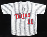 Chuck Knoblauch Signed Minnesota Twins Jersey Inscribed "91 AL ROY" (JSA COA)