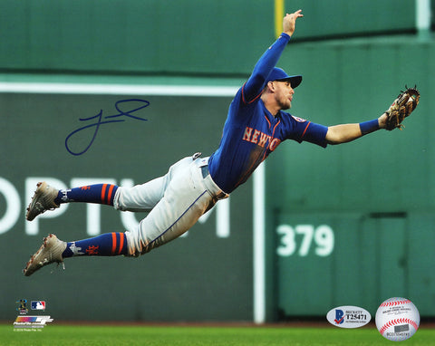 Jeff McNeil Autographed New York Mets 8x10 Photo Beckett Authenticated