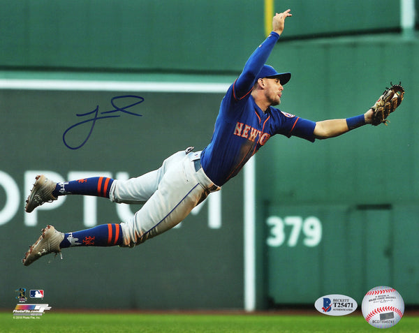 Jeff McNeil Autographed New York Mets 8x10 Photo Beckett Authenticated