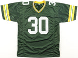 Ahman Green Signed Packers Jersey (JSA) Green Bay 3rd Rnd. Pick 1998 NFL Draft