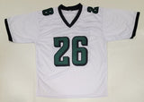 Miles Sanders Signed Philadelphia Eagles Jersey (JSA COA) 2019 2nd Round Pick RB