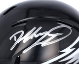 Dallas Goedert Autographed Eagles Alternate Black Speed Mini Helmet Fanatics
