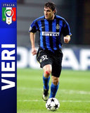 Christian Vieri Signed Inter Milan Nike Jersey (Beckett) Italian National Team