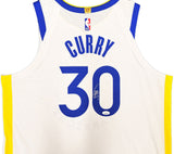 WARRIORS STEPHEN CURRY AUTOGRAPHED NIKE ICON EDITION JERSEY SIZE 48+2 JSA 235470