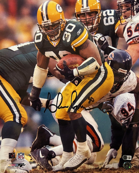 AHMAN GREEN - Green Bay Packers - Signed 16x20 Photo AUTO #6 - BAS