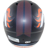 Bo Nix Autographed/Signed Denver Broncos F/S 2024 Helmet Beckett Witness 49646