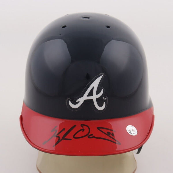 atlanta braves motorcycle helmet RAWLINGS REPLICA FULL SIZE BATTING HELMET| Retail Experience Victory Collectibles this piece of Atlanta Braves memorabilia will help you do just that 1995 Chipper Jones Atlanta Braves