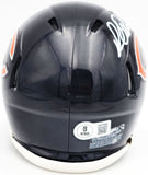 RICHARD DENT AUTOGRAPHED BEARS BLUE SPEED MINI HELMET HOF 11 BECKETT 230266