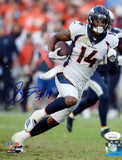 Courtland Sutton Autographed/Signed Denver Broncos 8x10 Photo JSA 53574