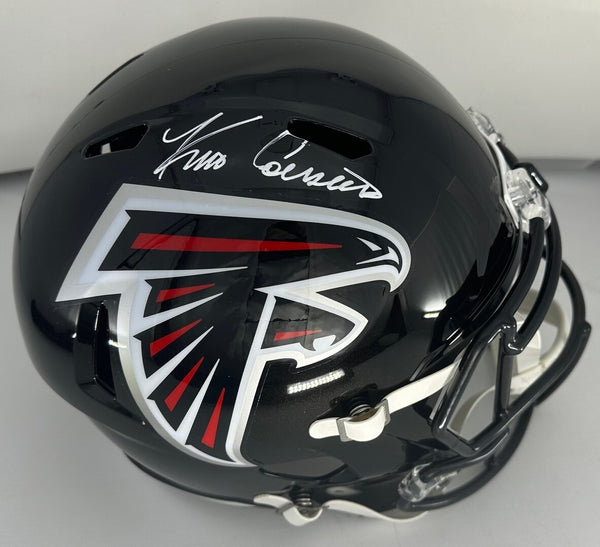 Falcons Quarterback KIRK COUSINS Signed Full Size Replica Speed Helmet AUTO FAN