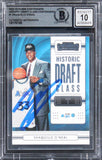 Shaq O'Neal Signed 2022 Panini Contenders Historic DC #1 Card Auto 10! BAS Slab