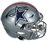 Emmitt Smith Autographed Cowboys Throwback Authentic Speedflex Helmet Beckett