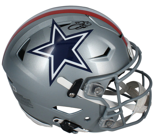 Emmitt Smith Autographed Cowboys Throwback Authentic Speedflex Helmet Beckett