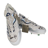 Aaron Judge Autographed "Player Issued 2021" Blue / Gray Adidas Cleats Fanatics