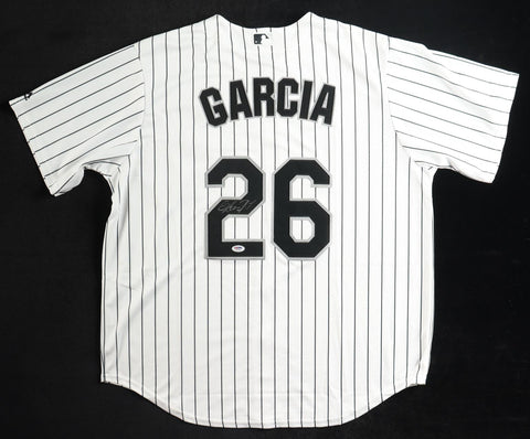 Avisail Garcia Signed Chicago White Sox Majestic Authentic Jersey (PSA COA) O.F.