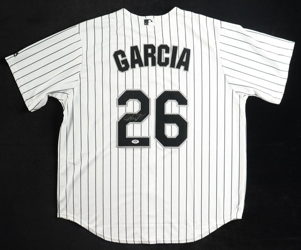 Avisail Garcia Signed Chicago White Sox Majestic Authentic Jersey (PSA COA) O.F.