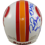 Selmon Sapp Lynch Brooks Barber Tampa Bay Buccaneers Mini Helmet Beckett 51002