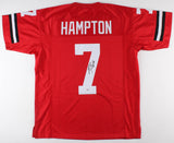 Rodney Hampton Signed Georgia Bulldogs Jersey (PSA/DNA COA) NY Giants R.B.