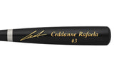 Ceddanne Rafaela Boston Red Sox Autographed Black Rawlings Bat JSA PSA Pass
