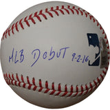 Yoan Moncada Autographed/Signed Chicago White Sox OML Baseball Debut MLB 47004