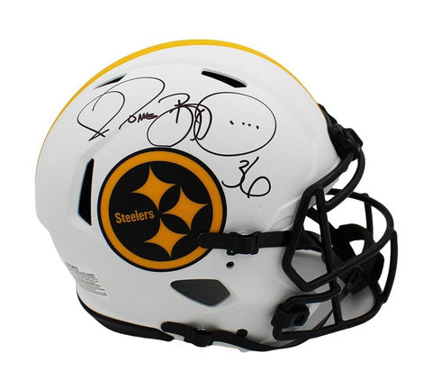 Jerome Bettis Signed Pittsburgh Steelers Speed Authentic Lunar NFL Helmet
