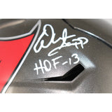 Warren Sapp Signed Tampa Bay Buccaneers Mid-Size Midi Helmet HOF Beckett W 54872