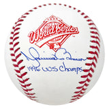 Mariano Rivera Yankees Signed 1996 WS Champs Inscribed 1996 WS Baseball JSA