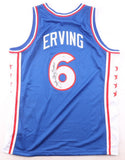 Julius "Dr J" Erving Philadelphia 76ers Mitchell & Ness Authentic Jersey (JSA)