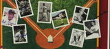 Yogi Berra, Bob Feller, Duke Snider Signed Framed Memorial Day HOFer Poster