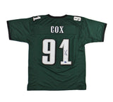 Fletcher Cox Signed Philadelphia Custom Green Jersey