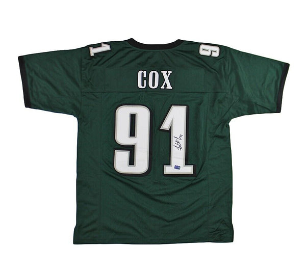 Fletcher Cox Signed Philadelphia Custom Green Jersey
