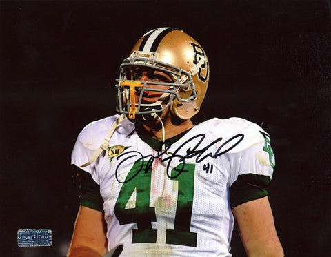 JOE PAWELEK SIGNED AUTOGRAPHED BAYLOR BEARS 8x10 PHOTO COA