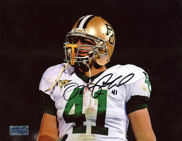 JOE PAWELEK SIGNED AUTOGRAPHED BAYLOR BEARS 8x10 PHOTO COA