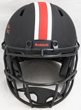 OLAVE & WILSON AUTOGRAPHED OHIO STATE ECLIPSE FULL SIZE AUTHENTIC HELMET BECKETT