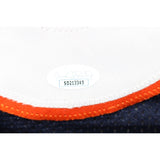 Jaleel McLaughlin Autographed/Signed Navy Pro Style Jersey JSA 42965