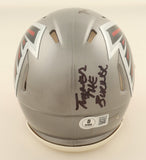 Michael Turner Signed Falcons Flash Speed Mini Helmet "Turner the Burner"Beckett