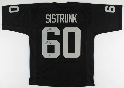 Otis Sistrunk Signed Oakland Raiders Jersey (Pro Player Holo) Super Bowl Champ