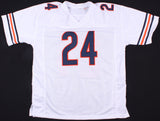 Jordan Howard Signed Chicago Bears White Jersey (Beckett) 2016 Rookie Pro Bowl